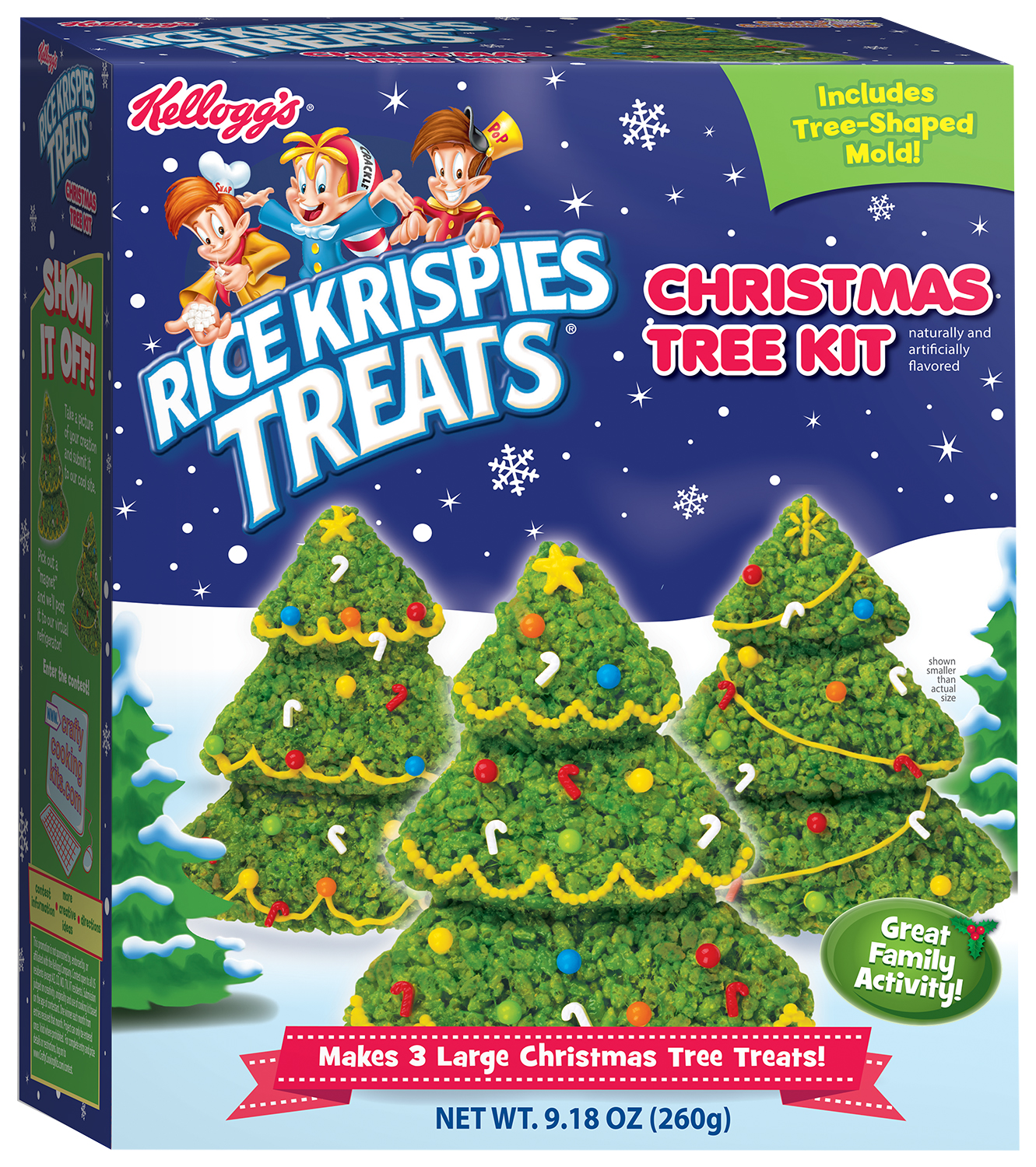 Rice Krispies Treat Molds Make 3-D Christmas Treats – BattleGrip