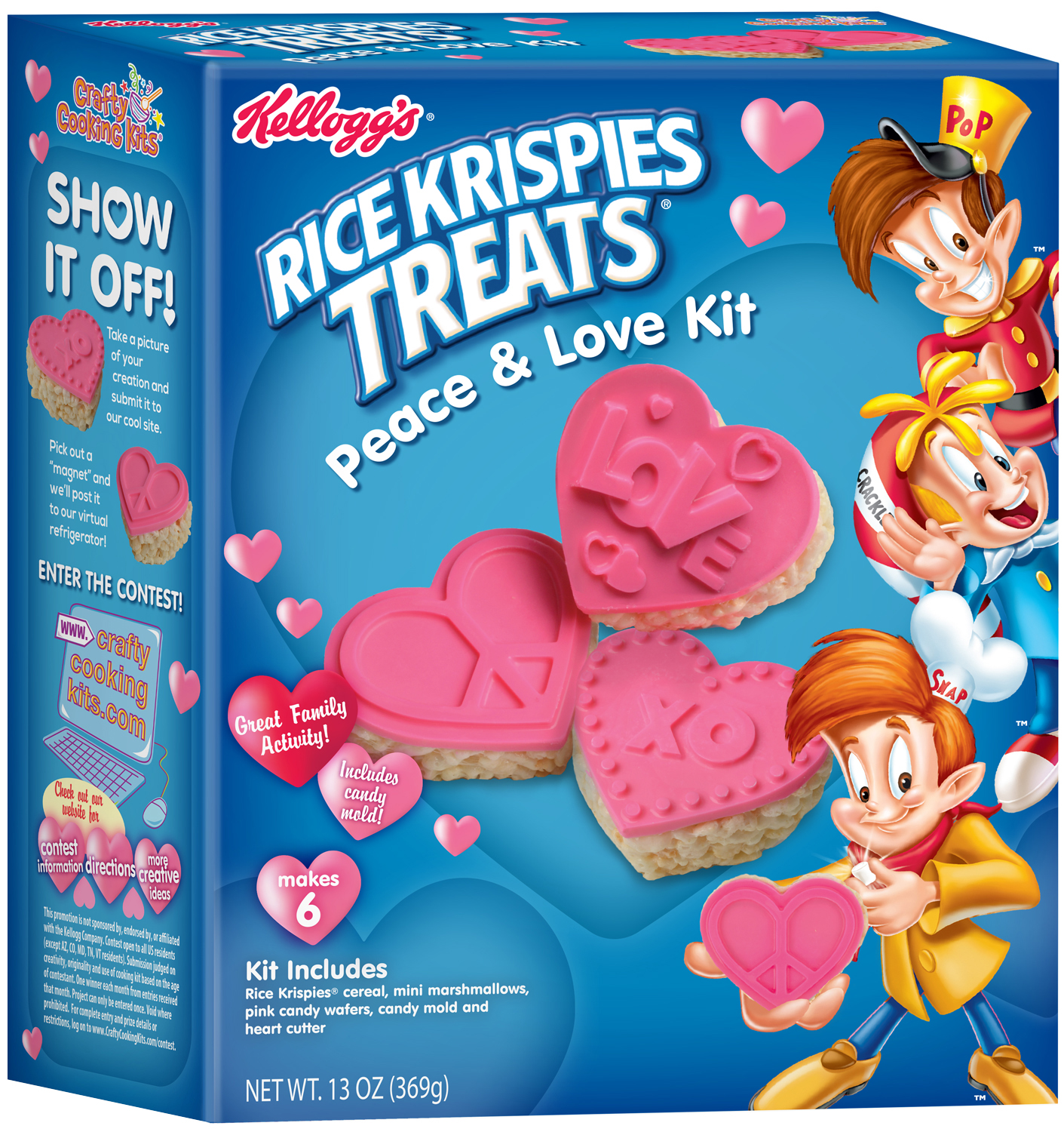 Kellogg's® Rice Krispies Treats® Peace & Love Kit