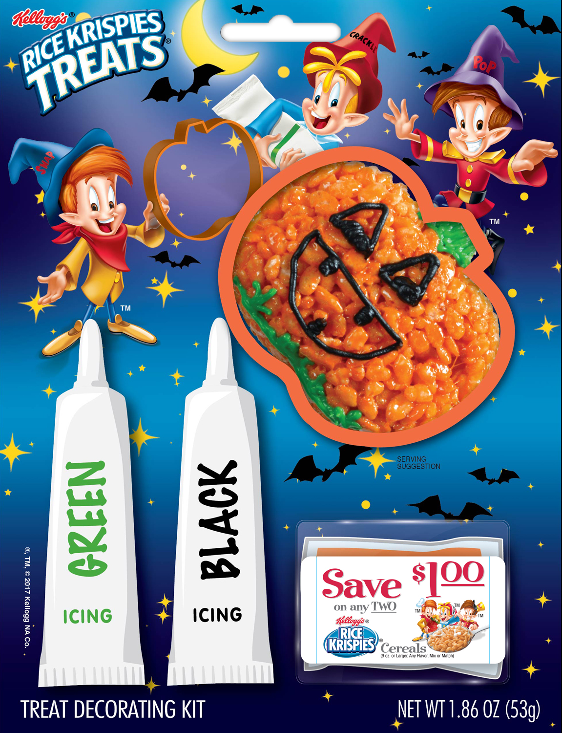 Kellogg's Rice Krispies Treats Pumpkin Kit 