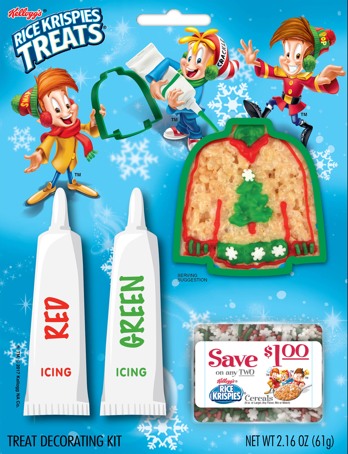 Kellogg's® Rice Krispies Treats® Christmas Trees Kit