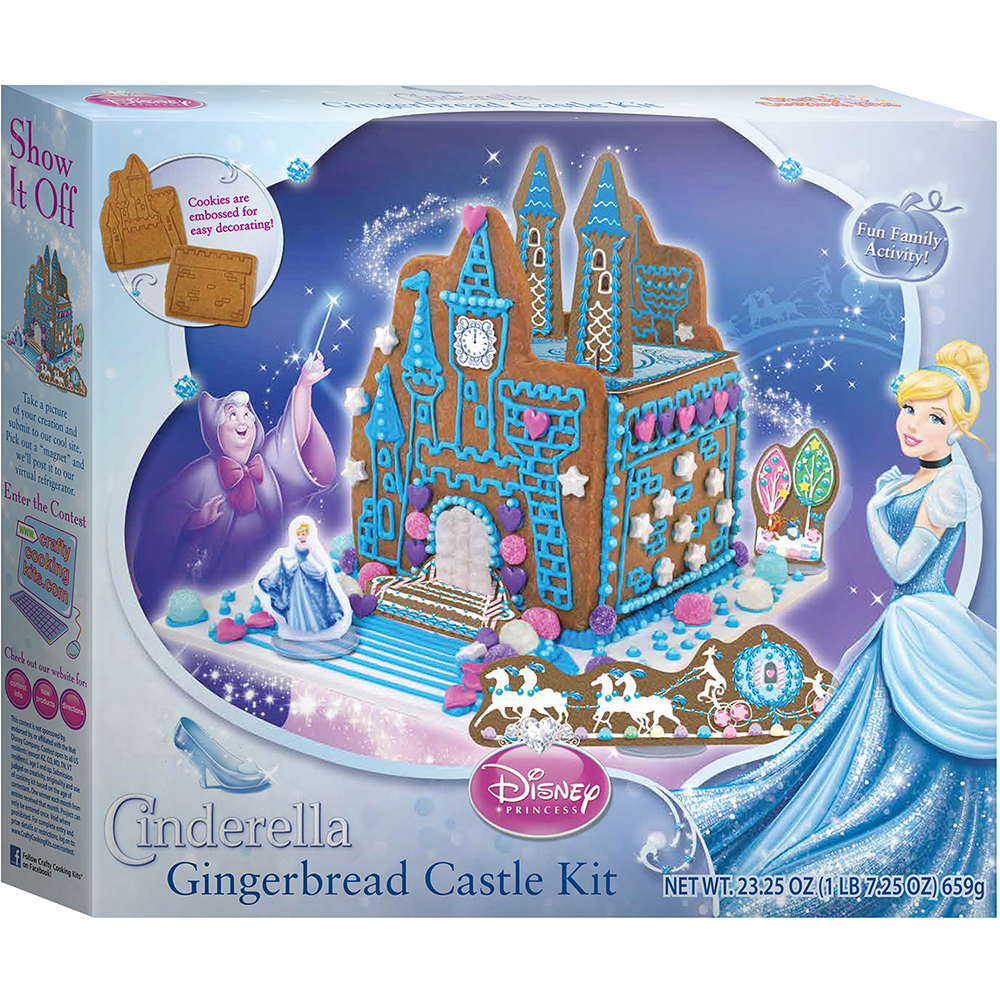 Disney® Cinderella Gingerbread Castle Kit | Crafty Cooking Kits